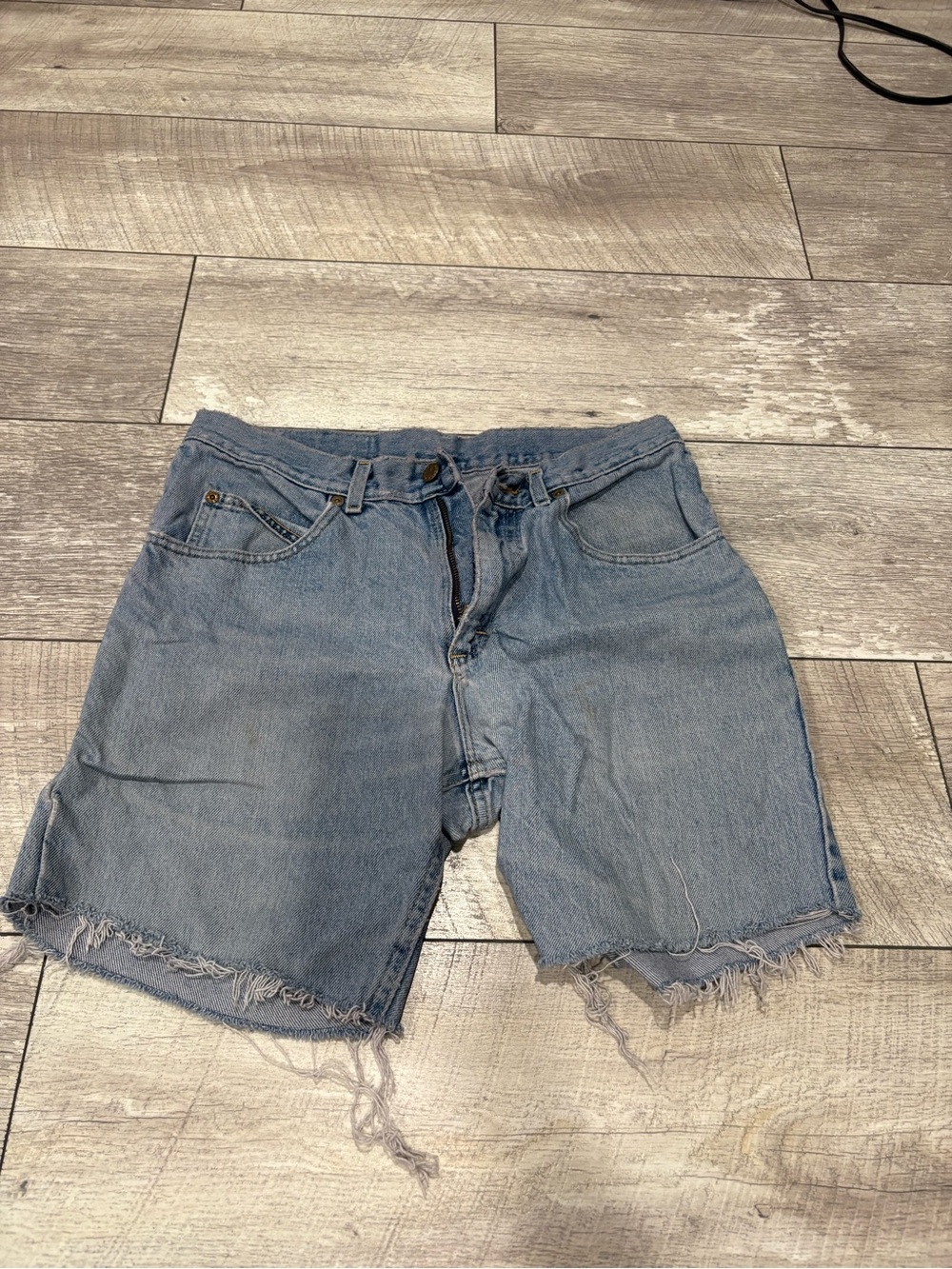 Vintage denim shorts